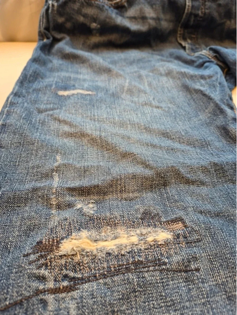 Distressed Ralph Lauren Polo Men's Jeans SWEET